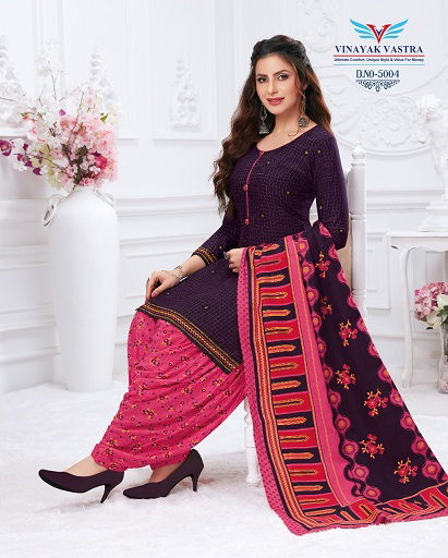 Vinayak Vastra Maayra 1 Casual Daily Wear Cotton Printed Dress Material Collection